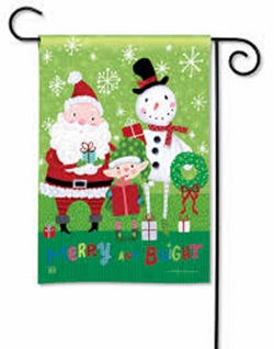 Festive Friends Garden Flag